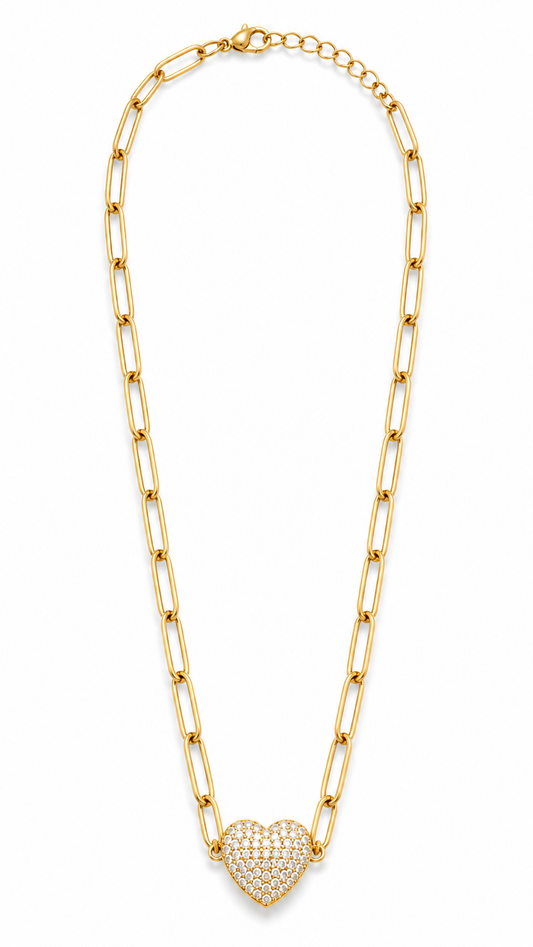 Aurora Heart Necklace