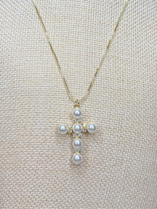 Elena Pearl Necklace