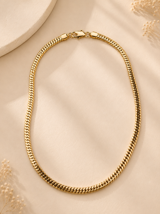 Square Snake Necklace