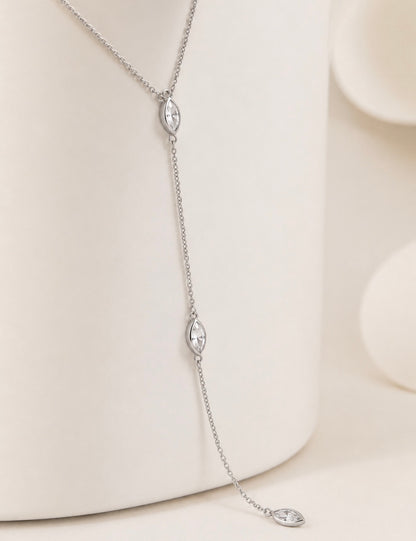 Jade Lariat Necklace