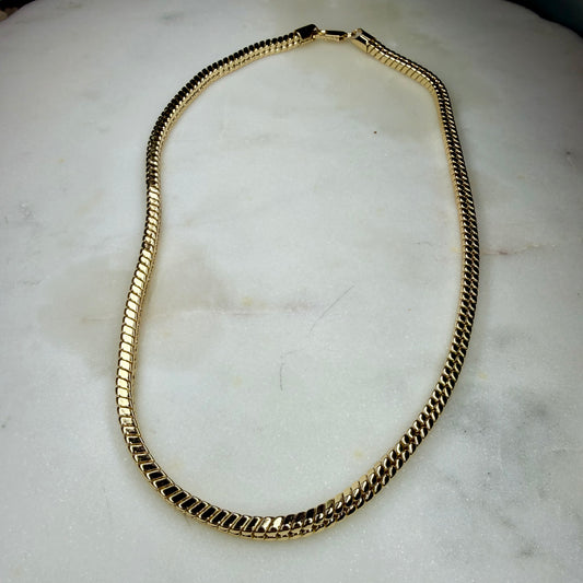 Square Snake Necklace