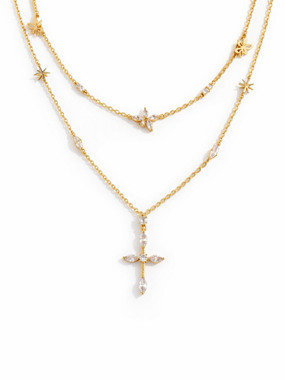 Ruth Cross Necklace