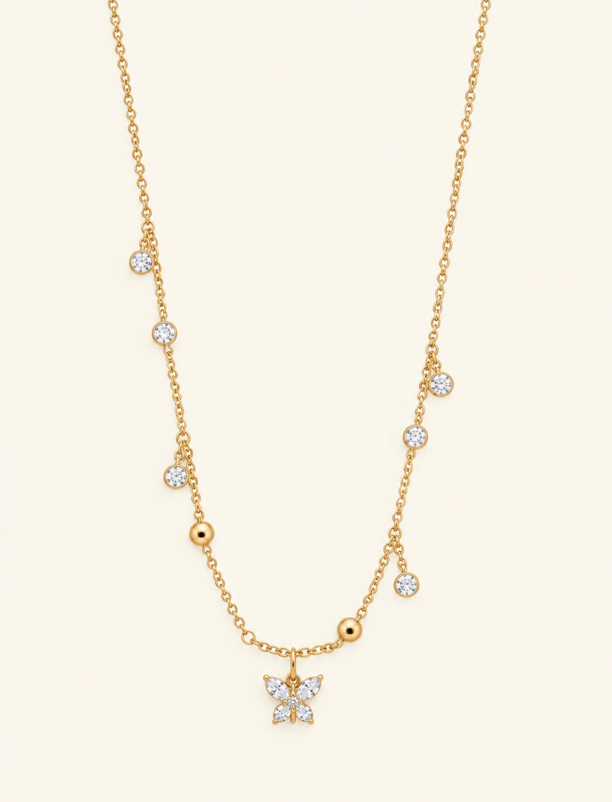 Dainty Butterfly Necklace