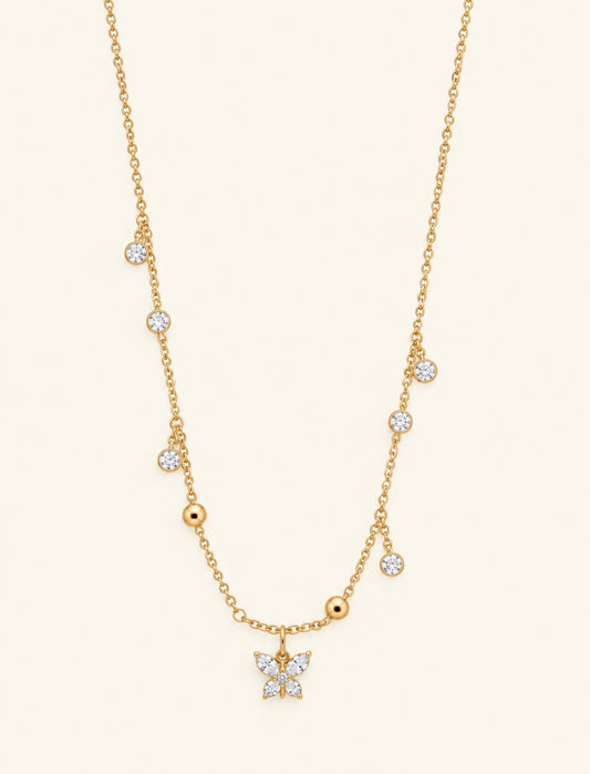 Dainty Butterfly Necklace