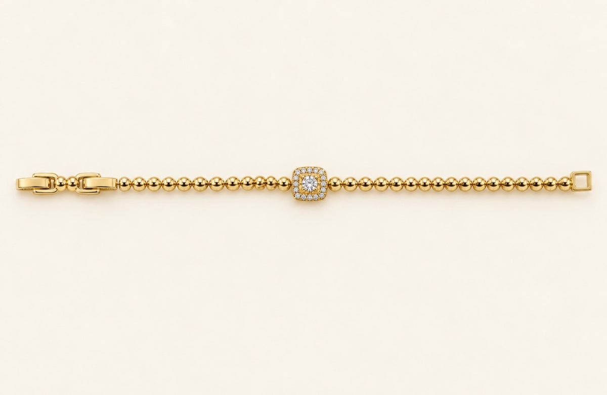 Princess Cut Style Bracelet