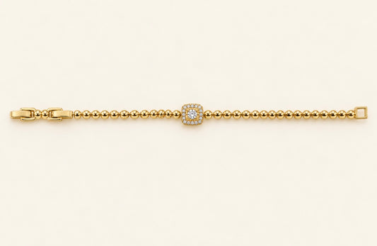 Princess Cut Style Bracelet