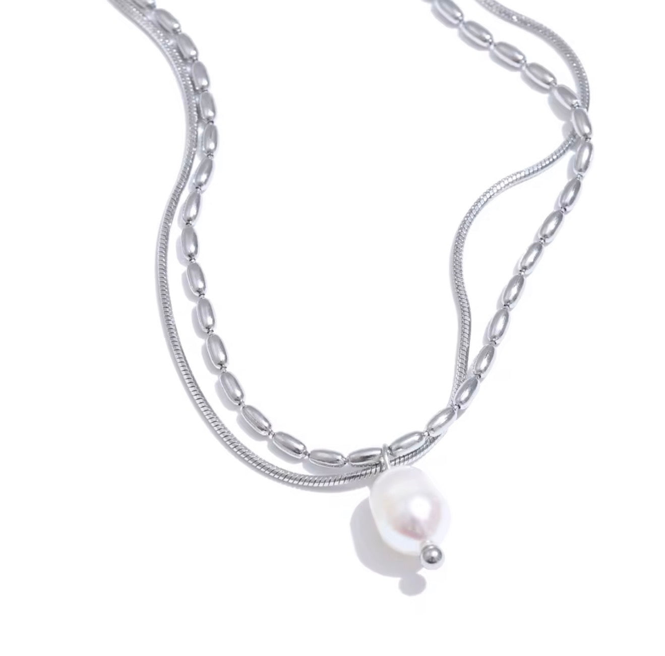 Fiorela Double Necklace