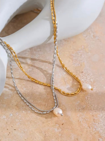 Fiorela Double Necklace
