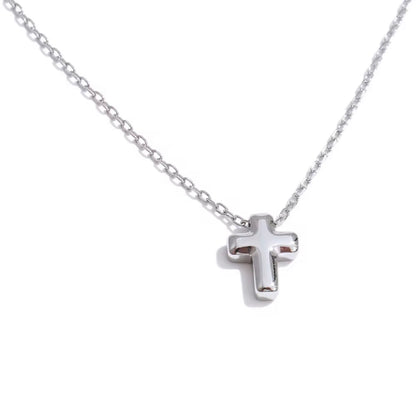 Minimalistic Cross Necklace